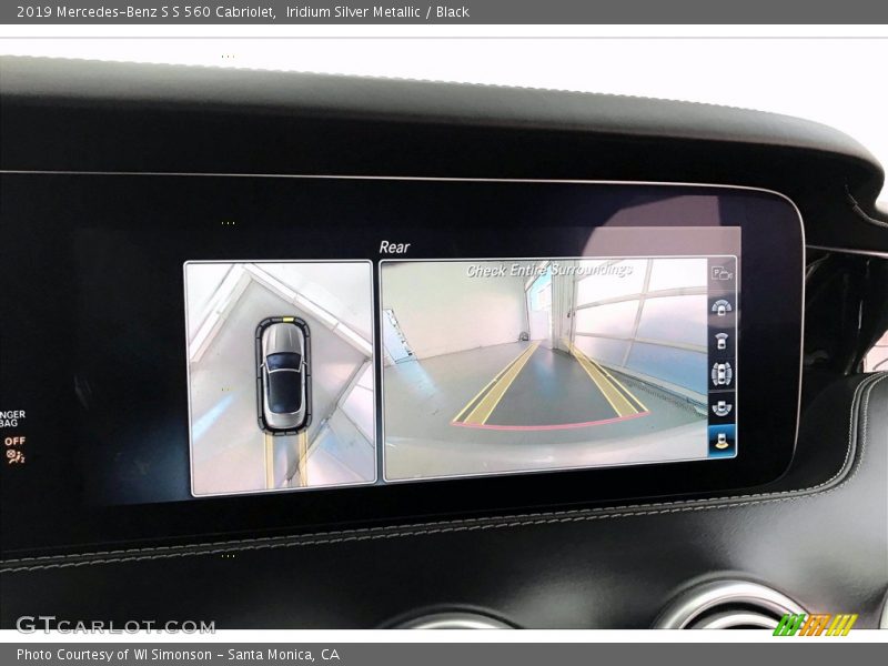 Iridium Silver Metallic / Black 2019 Mercedes-Benz S S 560 Cabriolet