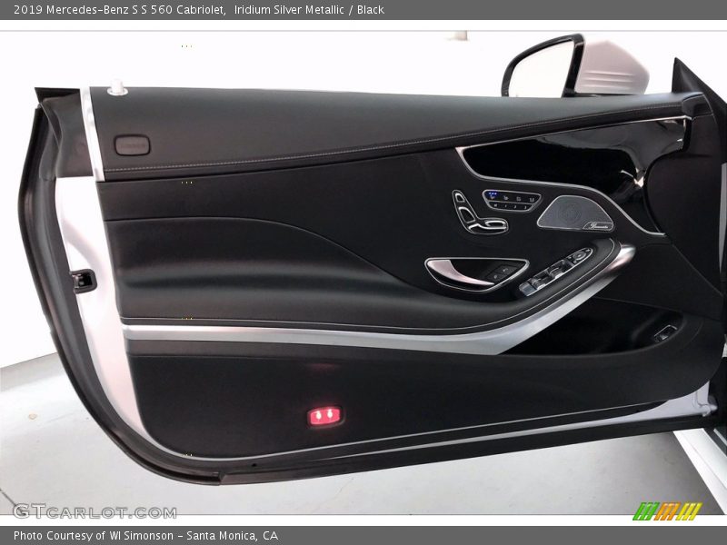Iridium Silver Metallic / Black 2019 Mercedes-Benz S S 560 Cabriolet