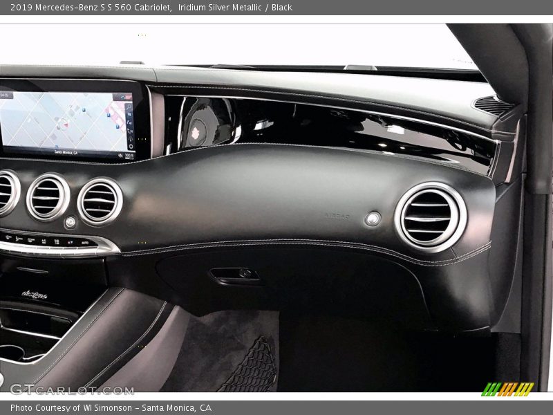 Iridium Silver Metallic / Black 2019 Mercedes-Benz S S 560 Cabriolet