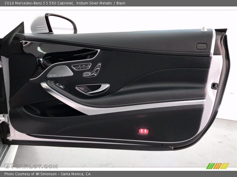Iridium Silver Metallic / Black 2019 Mercedes-Benz S S 560 Cabriolet