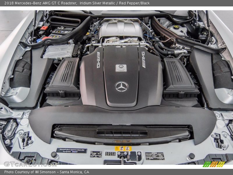  2018 AMG GT C Roadster Engine - 4.0 Liter AMG Twin-Turbocharged DOHC 32-Valve VVT V8
