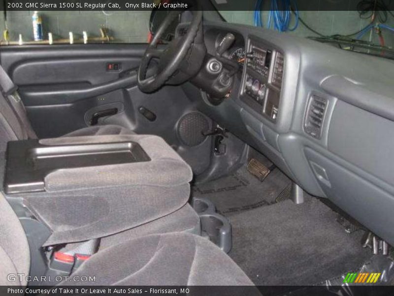 Onyx Black / Graphite 2002 GMC Sierra 1500 SL Regular Cab