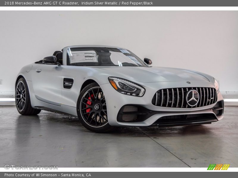 Front 3/4 View of 2018 AMG GT C Roadster