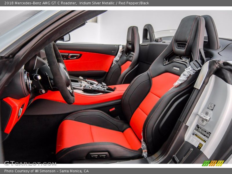 Front Seat of 2018 AMG GT C Roadster