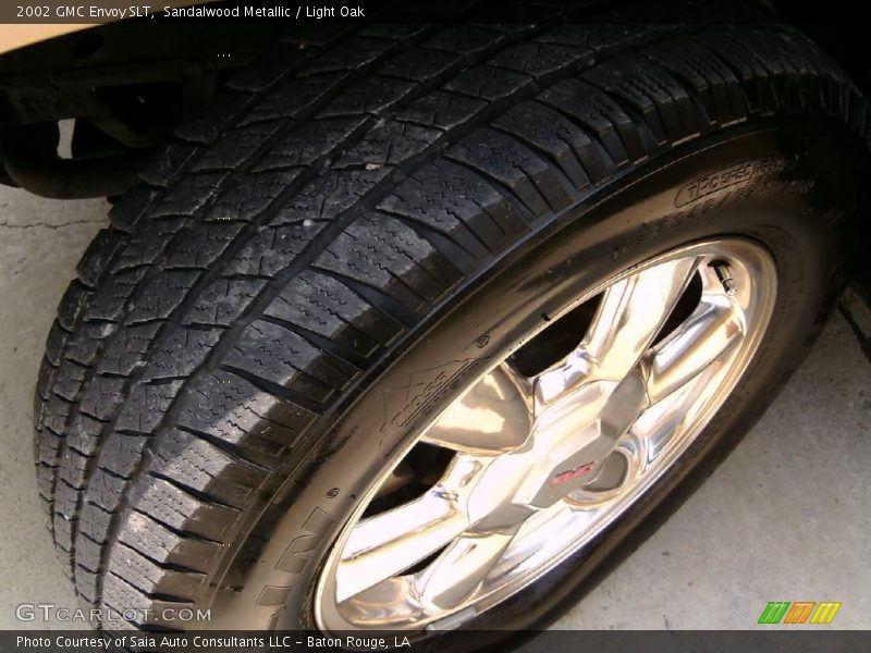 Sandalwood Metallic / Light Oak 2002 GMC Envoy SLT