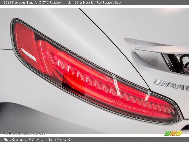 Iridium Silver Metallic / Red Pepper/Black 2018 Mercedes-Benz AMG GT C Roadster