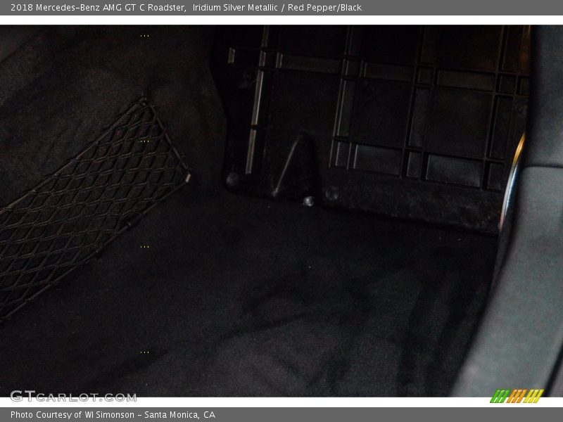 Iridium Silver Metallic / Red Pepper/Black 2018 Mercedes-Benz AMG GT C Roadster