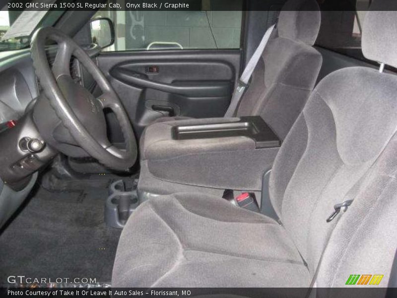 Onyx Black / Graphite 2002 GMC Sierra 1500 SL Regular Cab