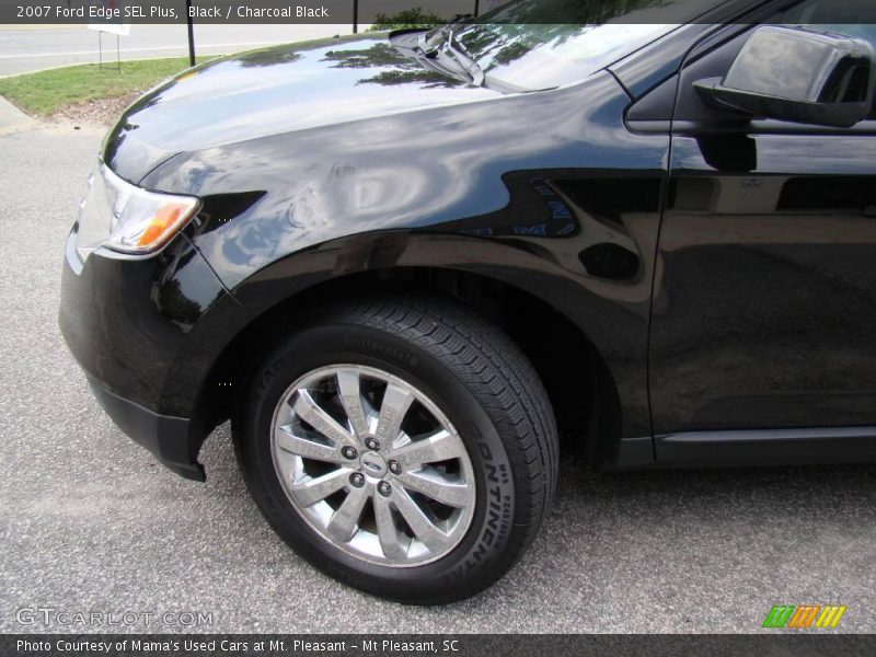 Black / Charcoal Black 2007 Ford Edge SEL Plus