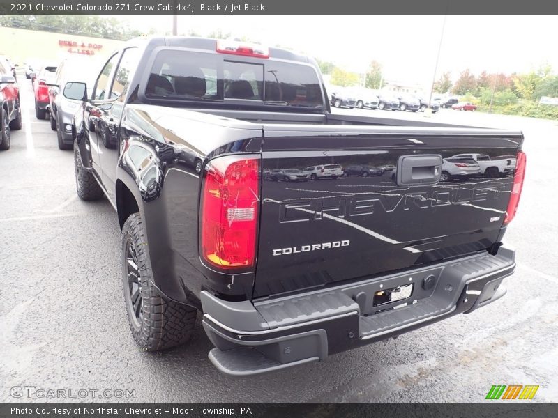 Black / Jet Black 2021 Chevrolet Colorado Z71 Crew Cab 4x4