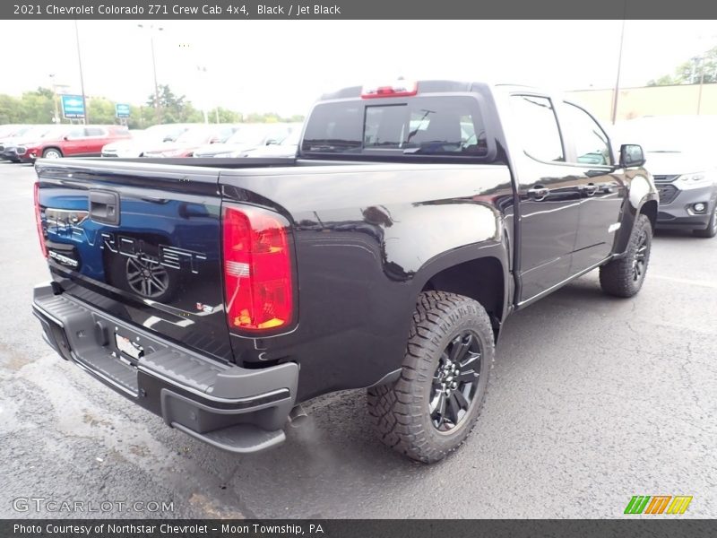 Black / Jet Black 2021 Chevrolet Colorado Z71 Crew Cab 4x4