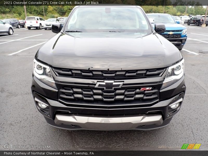 Black / Jet Black 2021 Chevrolet Colorado Z71 Crew Cab 4x4