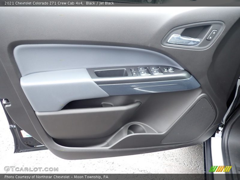 Door Panel of 2021 Colorado Z71 Crew Cab 4x4