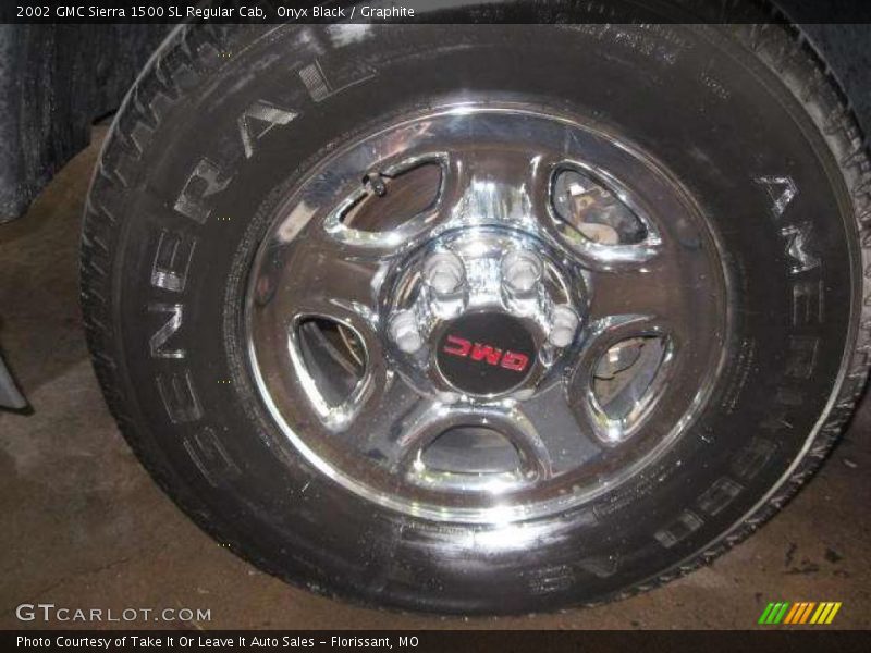 Onyx Black / Graphite 2002 GMC Sierra 1500 SL Regular Cab