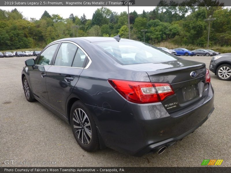 Magnetite Gray Metallic / Titanium Gray 2019 Subaru Legacy 2.5i Premium