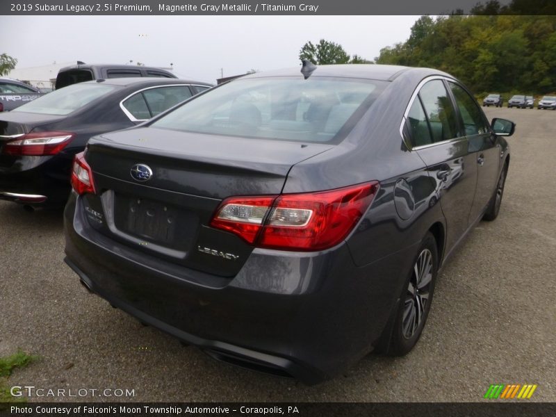 Magnetite Gray Metallic / Titanium Gray 2019 Subaru Legacy 2.5i Premium