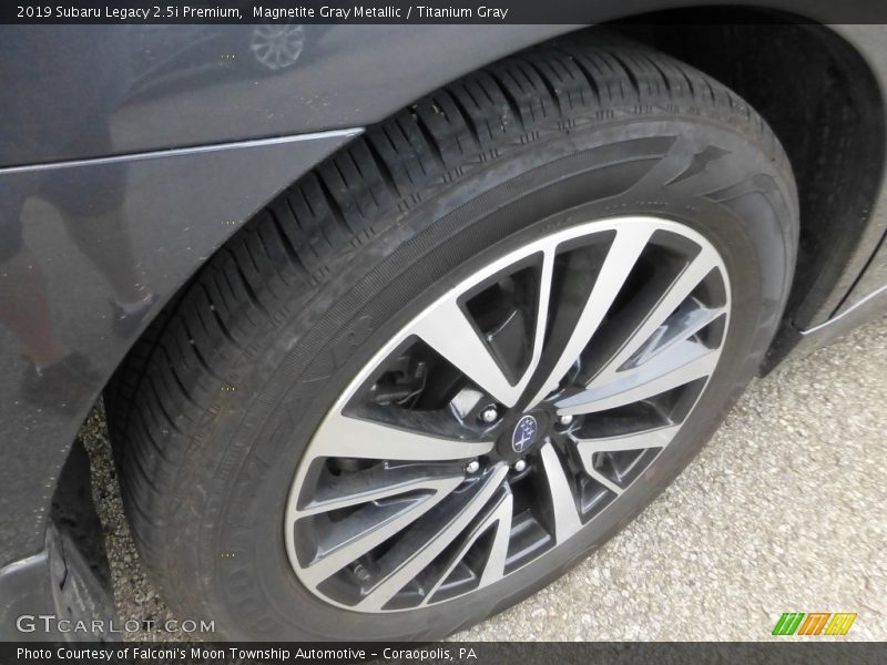 Magnetite Gray Metallic / Titanium Gray 2019 Subaru Legacy 2.5i Premium
