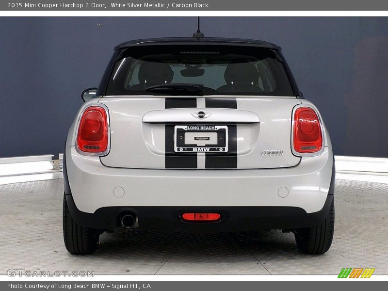 White Silver Metallic / Carbon Black 2015 Mini Cooper Hardtop 2 Door
