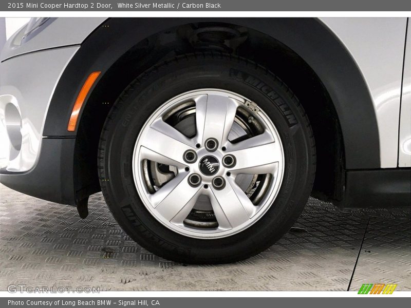 White Silver Metallic / Carbon Black 2015 Mini Cooper Hardtop 2 Door