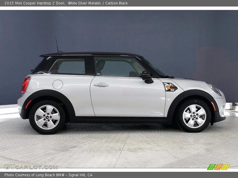 White Silver Metallic / Carbon Black 2015 Mini Cooper Hardtop 2 Door