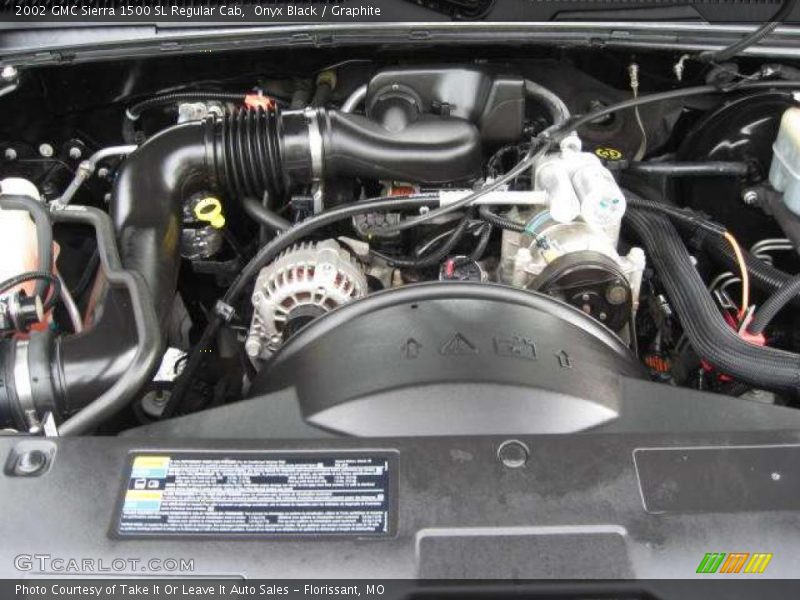Onyx Black / Graphite 2002 GMC Sierra 1500 SL Regular Cab