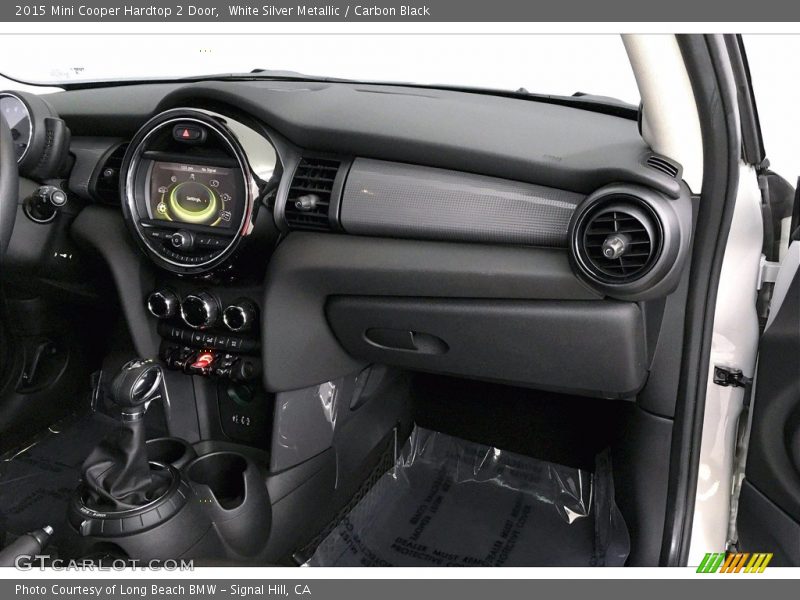 White Silver Metallic / Carbon Black 2015 Mini Cooper Hardtop 2 Door