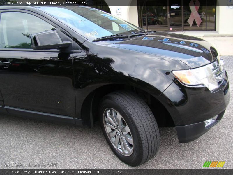 Black / Charcoal Black 2007 Ford Edge SEL Plus