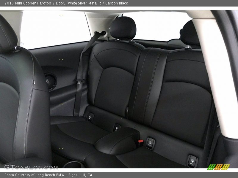 White Silver Metallic / Carbon Black 2015 Mini Cooper Hardtop 2 Door