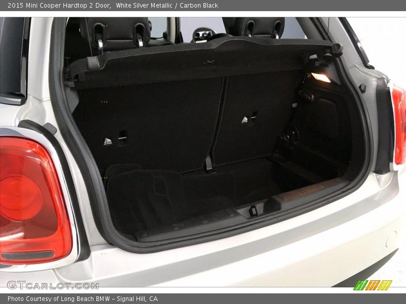 White Silver Metallic / Carbon Black 2015 Mini Cooper Hardtop 2 Door