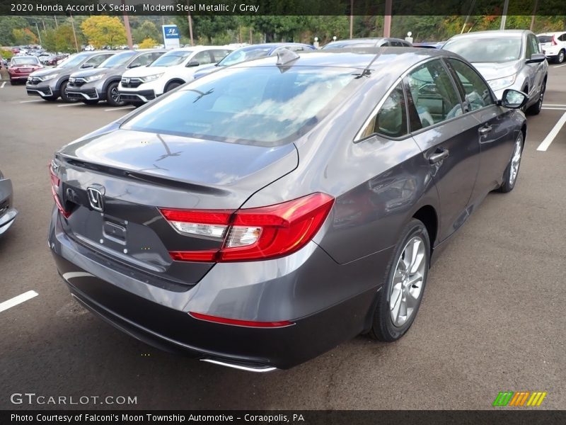 Modern Steel Metallic / Gray 2020 Honda Accord LX Sedan