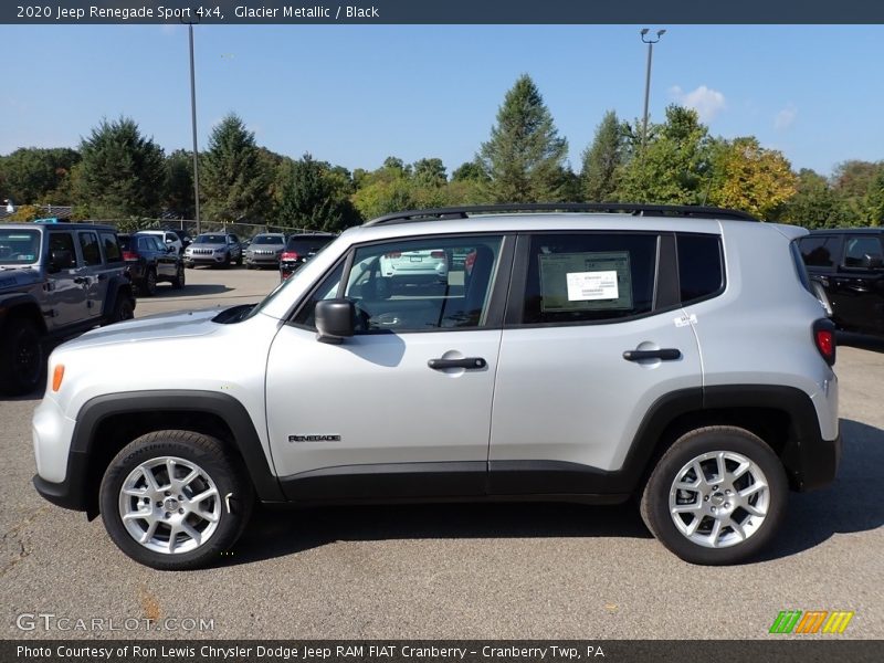 Glacier Metallic / Black 2020 Jeep Renegade Sport 4x4