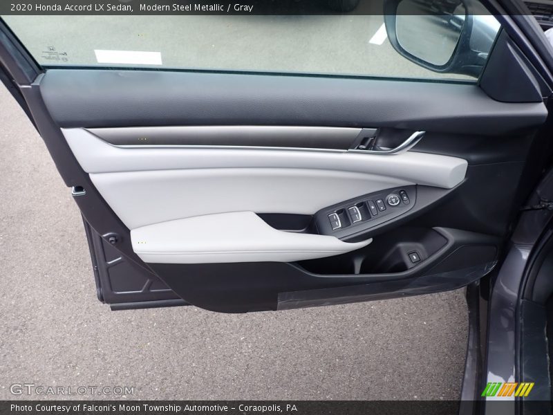 Modern Steel Metallic / Gray 2020 Honda Accord LX Sedan