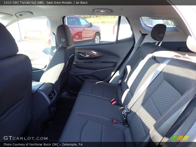 Satin Steel Metallic / Jet Black 2020 GMC Terrain SLE AWD