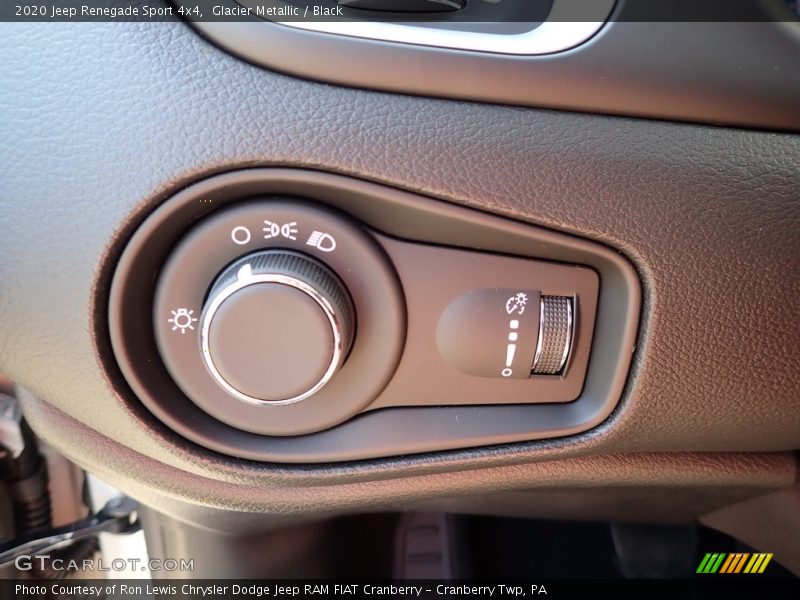 Glacier Metallic / Black 2020 Jeep Renegade Sport 4x4