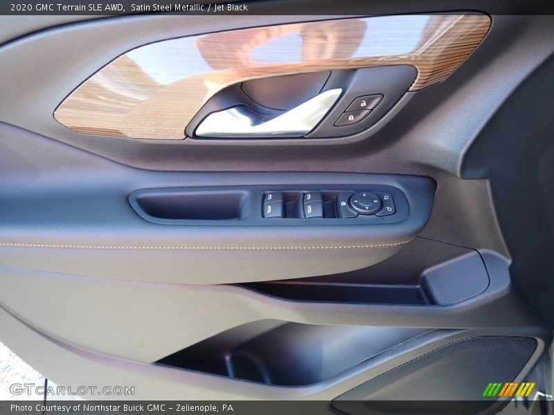 Satin Steel Metallic / Jet Black 2020 GMC Terrain SLE AWD