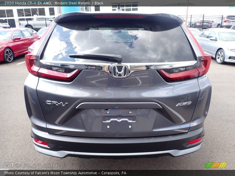 Modern Steel Metallic / Black 2020 Honda CR-V EX AWD
