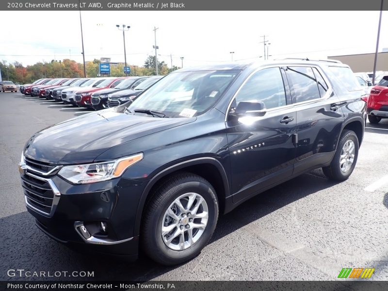 Graphite Metallic / Jet Black 2020 Chevrolet Traverse LT AWD