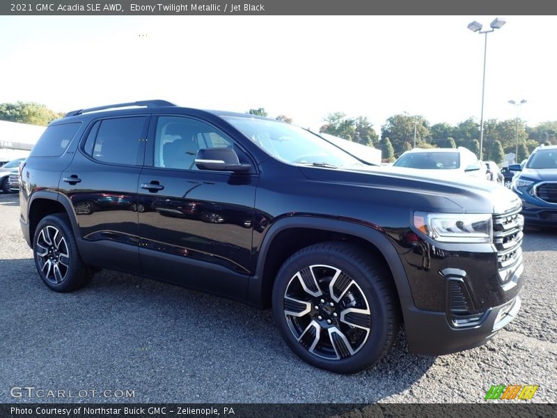 Ebony Twilight Metallic / Jet Black 2021 GMC Acadia SLE AWD