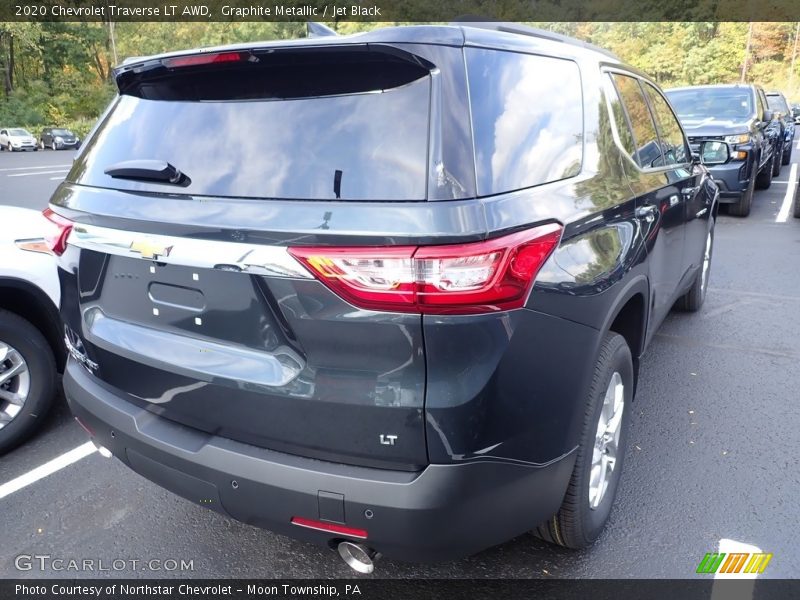 Graphite Metallic / Jet Black 2020 Chevrolet Traverse LT AWD