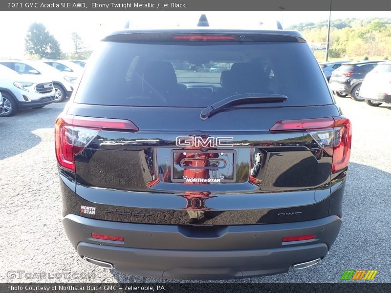 Ebony Twilight Metallic / Jet Black 2021 GMC Acadia SLE AWD