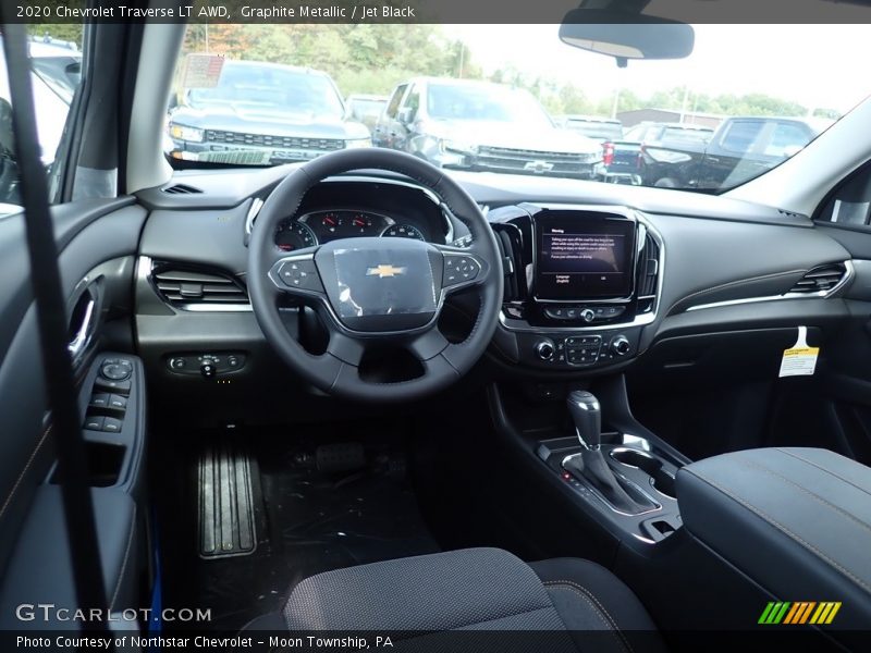 Graphite Metallic / Jet Black 2020 Chevrolet Traverse LT AWD