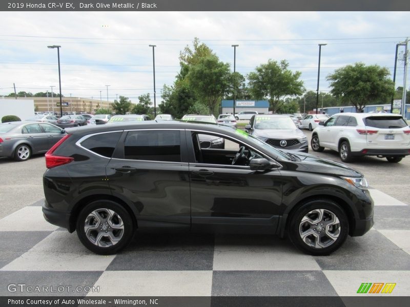 Dark Olive Metallic / Black 2019 Honda CR-V EX