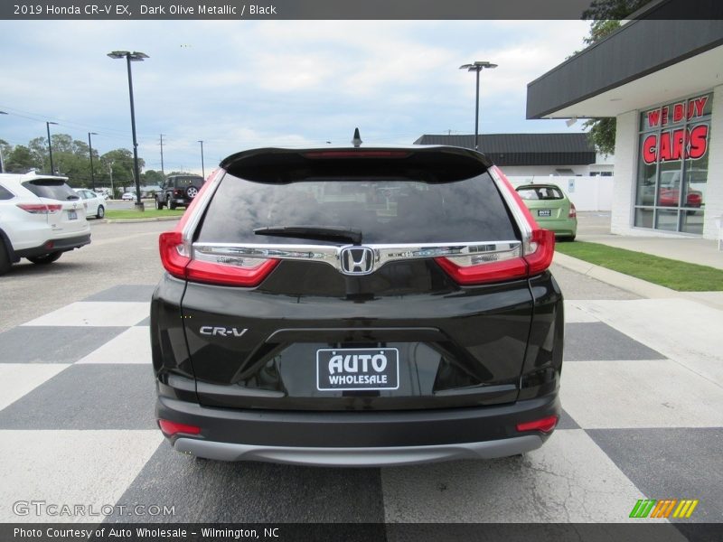 Dark Olive Metallic / Black 2019 Honda CR-V EX