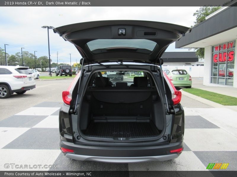 Dark Olive Metallic / Black 2019 Honda CR-V EX