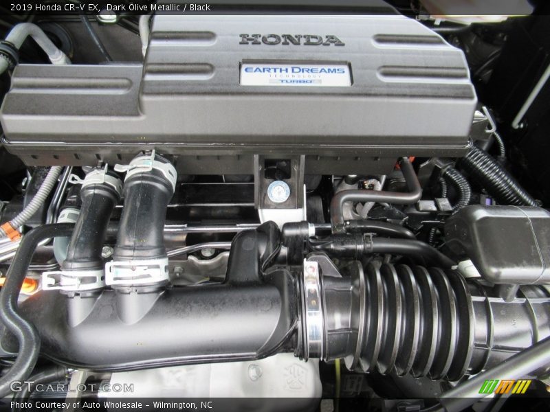 Dark Olive Metallic / Black 2019 Honda CR-V EX