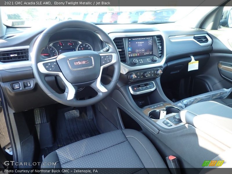 Front Seat of 2021 Acadia SLE AWD