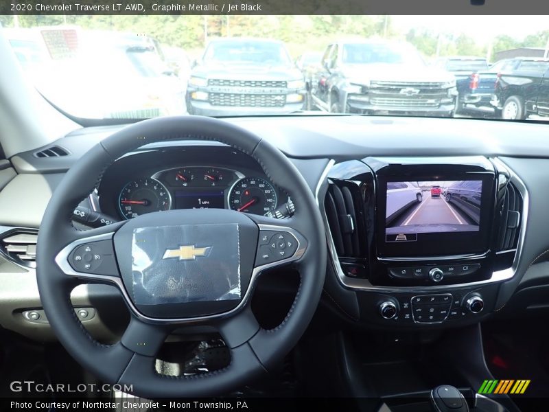 Graphite Metallic / Jet Black 2020 Chevrolet Traverse LT AWD