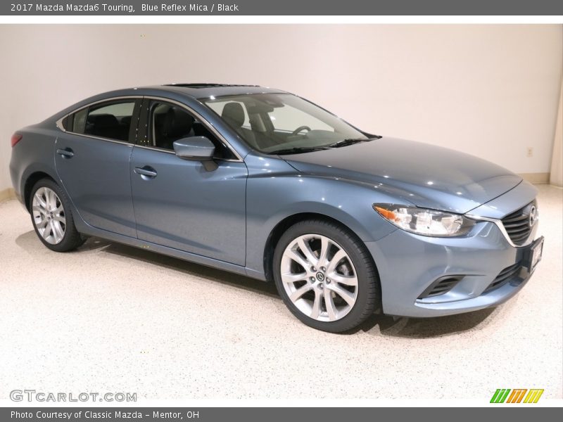 Blue Reflex Mica / Black 2017 Mazda Mazda6 Touring
