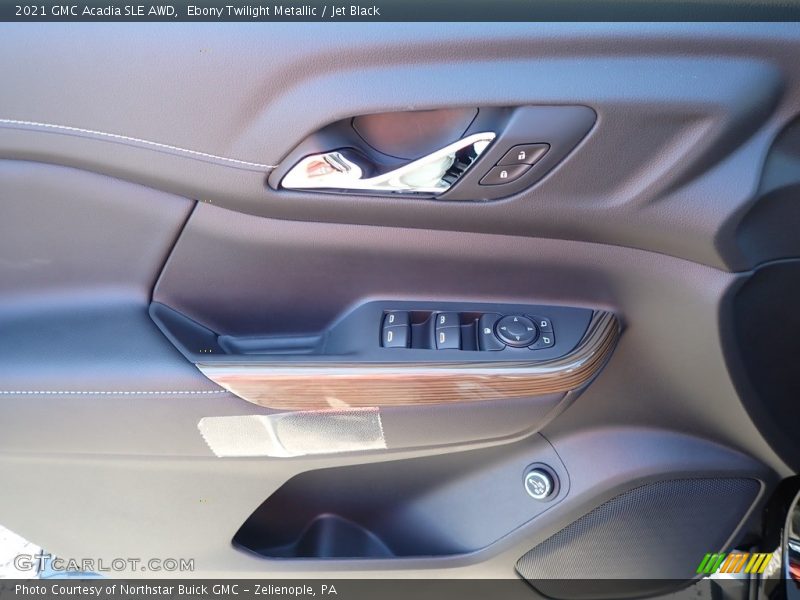 Ebony Twilight Metallic / Jet Black 2021 GMC Acadia SLE AWD