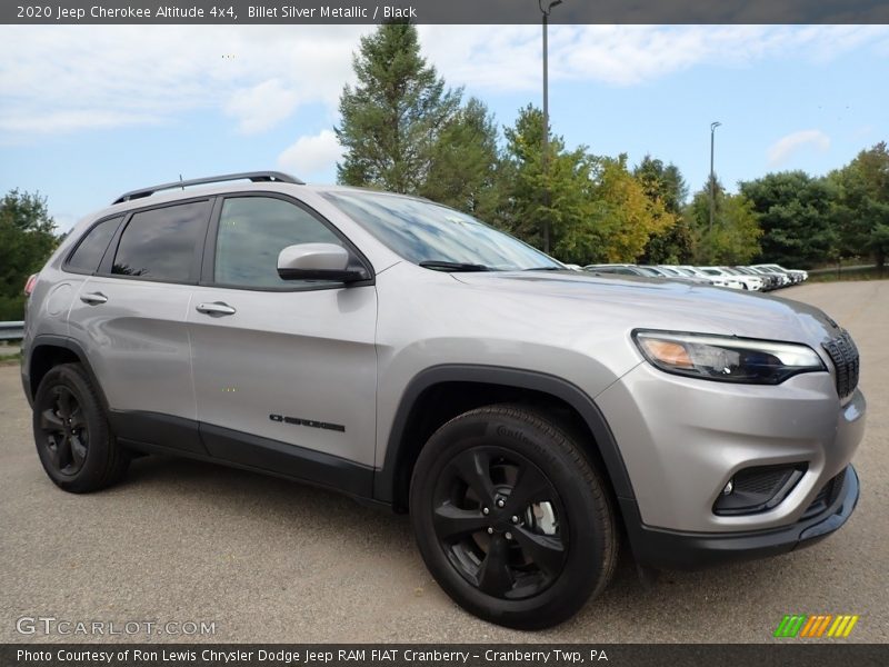 Billet Silver Metallic / Black 2020 Jeep Cherokee Altitude 4x4